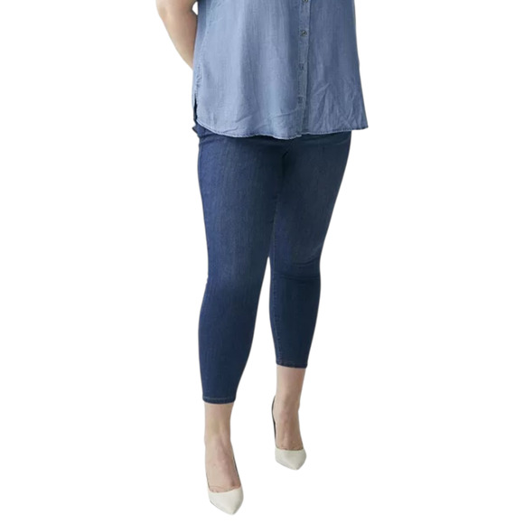 Molly & Isadora Skinny Ankle Jeans - Picture 1 of 4